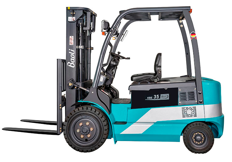 3.0噸電動(dòng)平衡重式叉車(chē)四支點(diǎn)