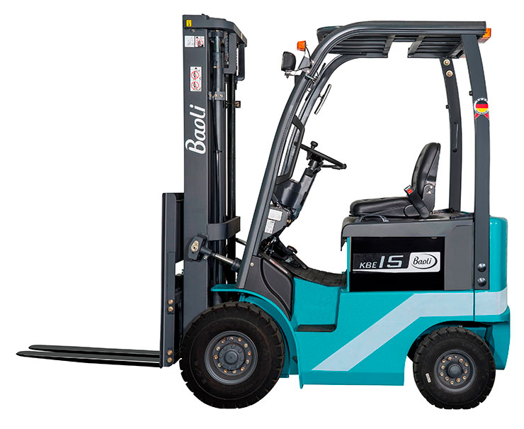 1.5噸電動(dòng)平衡重式叉車(chē)四支點(diǎn)